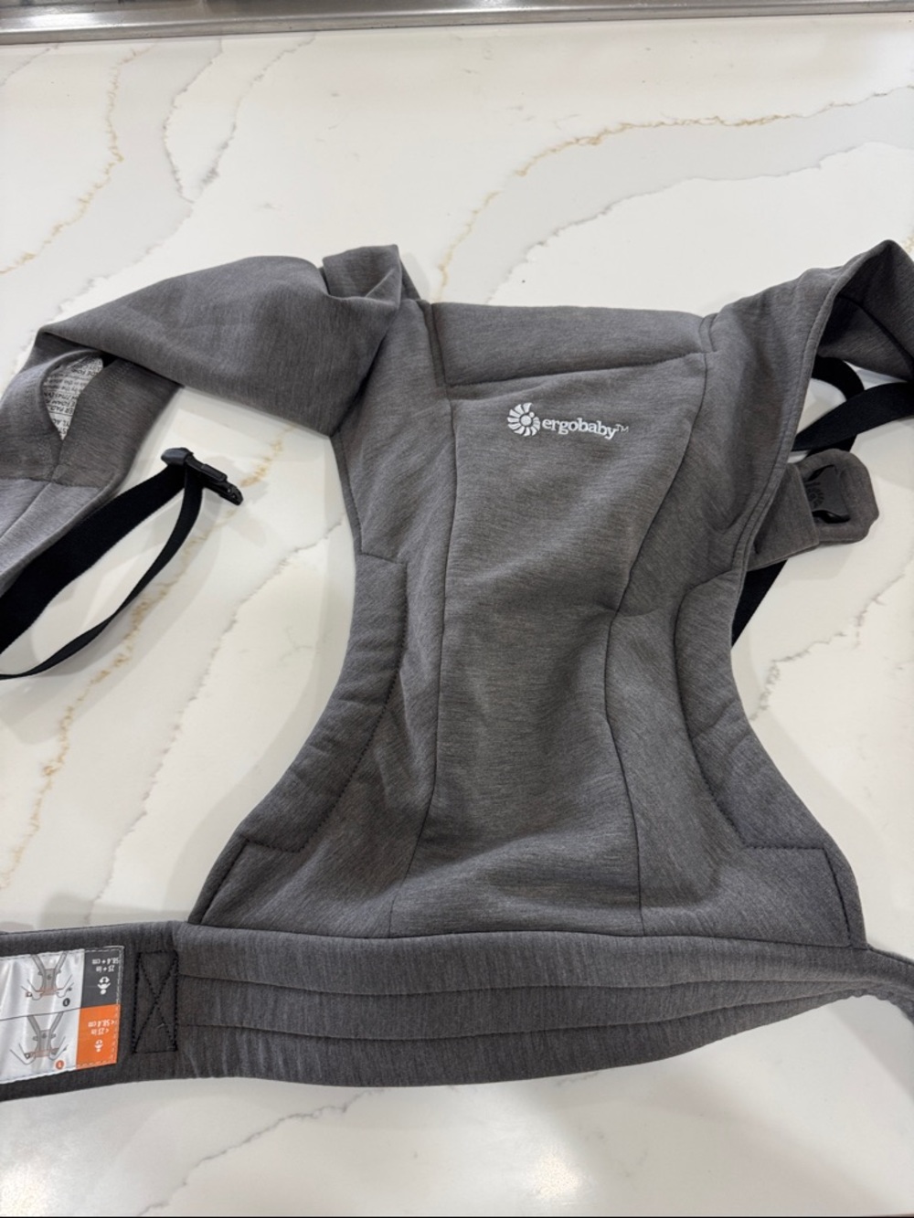 Ergobaby Charcoal Grey Soft Carrier